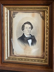 Antique Framed Portrait