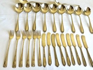 Variety of Vintage Silver Plate Flatware Pieces