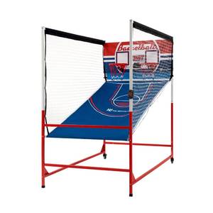 lot 54 image: MD Sports 2-Player Arcade Cage Basketball Game