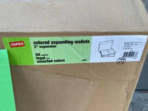 Colored Expanding Wallets