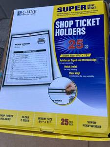 Shop Ticket Holders