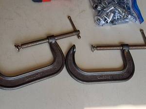 lot 564 image: Lot of (2) 6 C-Clamps