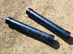 lot 622 image: Lot of (2) 4 PVC Pipe Containers