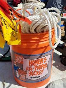 lot 624 image: Rope, Safety Flags