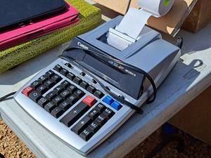 lot 630 image: Canon MP20DH III Adding Machine