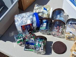 lot 664 image: Lot of (1 Tote) AV Connectors - Audio, RCA, Cat-5, RG-6, BNC