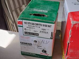 lot 758 image: Honeywell Genesis Series 182 STR OAS CMPFT6 1M BX NAT Low Voltage Cable