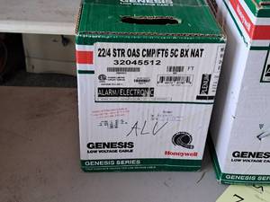 lot 760 image: Honeywell Genesis Series 224 STR OAS CMPFT6 5C BX NAT Low Voltage Cable