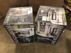 lot 12 image: 2 Lots of 48000 BTU Stainless Steel Patio Heater by Hampton Bay   Customer Returns See Pictures