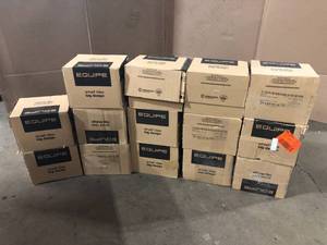 lot 23 image: Lot of Assorted Catalina Gris 3 in. x 6 in. Polished Ceramic Subway Wall Tile (5.38 sq.ft.case) by Ivy Hill Tile (14 Boxes)  Customer Returns See Pictures