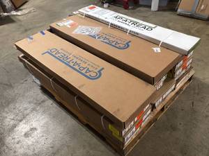lot 35 image: Pallet of Mixed Cap A Thread Flooring Customer Returns See Pictures