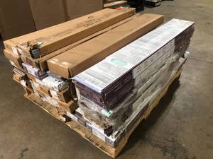 lot 40 image: Pallet of Mixed Flooring Various Models and Conditions Customer Returns See Pictures