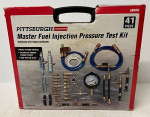 lot 28 image: Pittsburgh Master Fuel Enjection Pressure Test Kit NIB