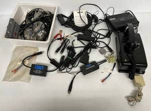 lot 57 image: Group Of Misc. Electronics Including Rotary Wall Phone