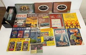 lot 59 image: Group Of Misc. Vintage Magazines And Cassettes And More