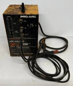 lot 64 image: Pro-Arc 295 Amp 230 Volt Arc Welder