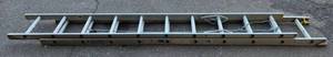 lot 70 image: Werner 20 Aluminum Extension Ladder