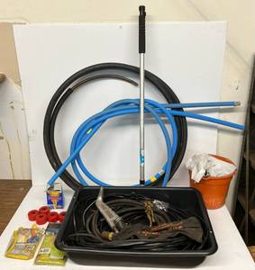 lot 95 image: Group Of Misc. Including Copper Pipe, Wire And More
