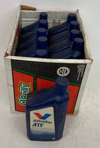 lot 98 image: Case Of Valvoline ATF Automatic Transmission Fluid Type FA