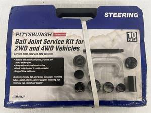 lot 121 image: Pittsburgh 10 Pc. Ball Joint Service Kit For 2WD And 4WD NIB