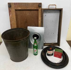 lot 134 image: Group Of Misc. Vintage Items Including Remington Shur Shot (Half Full And More)