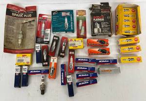 lot 146 image: Group Of Misc. Spark Plugs NIB