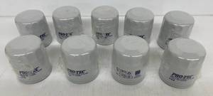 lot 151 image: 9 Pro-Tec Oil Filters # 154