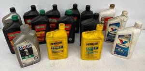 lot 167 image: Group Of Misc. Motor Oils (4 Partial)