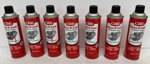 lot 187 image: 7 Cans Ofv CRC Clean-R-Carb Carburetor Cleaner