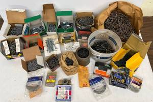 lot 188 image: Large Group Of Misc. Fasteners