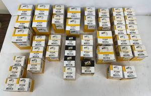 lot 211 image: LARGE Group Of Misc Sizes Of WIX Brand Oil Filters