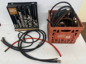 lot 236 image: Group Of Misc. Hoses And Hose Clamps