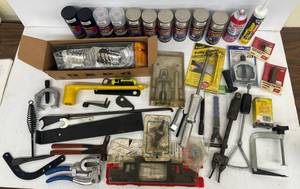 lot 241 image: Group Of Misc. Shop Tools And More