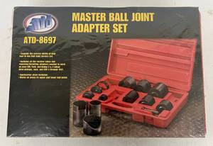 lot 242 image: ATD-8697 Master Ball Joint Adapter Set