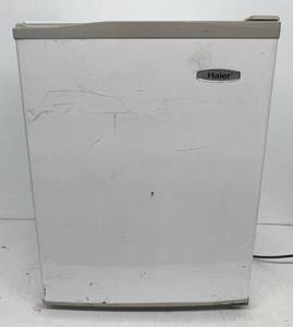 lot 251 image: Haier Mini Fridge Used Has Scuffs And Scratches