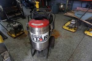 lot 6 image: North Star Electric Dual Fuel Hot Water Pressure Washer