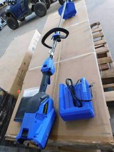 New Kobalt 40-volt 15-in Straight Cordless String Trimmer with 4-Amp (Battery Included)