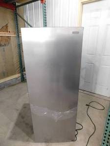 Vissani  7 cu. ft. Convertible Upright FreezerRefrigerator in Stainless Steel Look