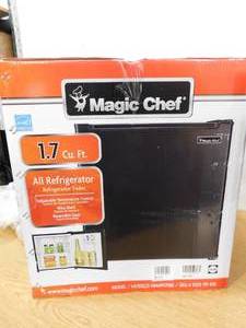 Magic Chef  1.7 cu. ft. Freezerless Mini Fridge in Black