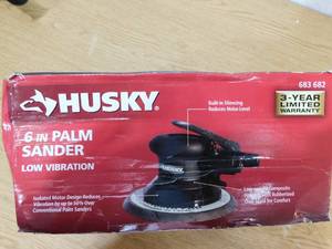 Husky  6 in. Low Vibration Palm Sander