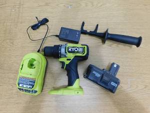 RYOBI  ONE HP 18V Brushless Cordless 12 in. Hammer Drill Kit with (1) 4.0 Ah High Performance Battery, Charger, and Tool Bag