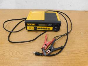 DEWALT  30 Amp Automotive Portable Car Battery Charger with 80 Amp Engine Start and Alternator Check