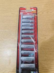 Husky  12 in. Drive Deep Metric Socket Set (11-Piece)
