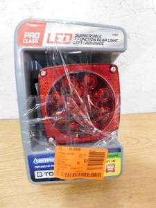 TowSmart  ProClass 80 in. Under Submersible 7-Function Roadside LED Red Rear Trailer Light