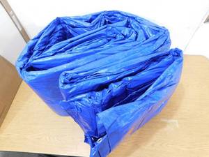 New - Everbilt  30 ft. x 50 ft. Blue Medium Duty Tarp