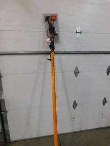 Fiskars  PowerLever 1-18 in. Cut Capacity Steel Saw Blade 15 in. Fiberglass Pole 14 ft. Tree Pruner