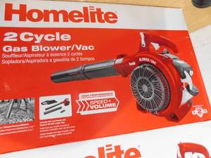 Homelite  150 MPH 400 CFM 26cc Gas Handheld Blower Vacuum
