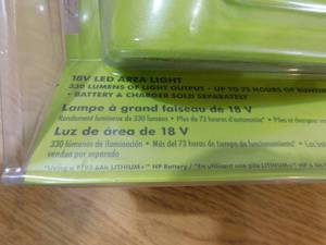 RYOBI  ONE 18V Cordless LED Area Light