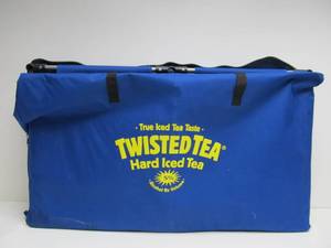 lot 37 image: New or Like-New TWISTED TEA Camping Table