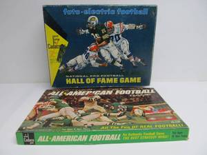 lot 39 image: 2 Complete Vintage Cadaco Football Games